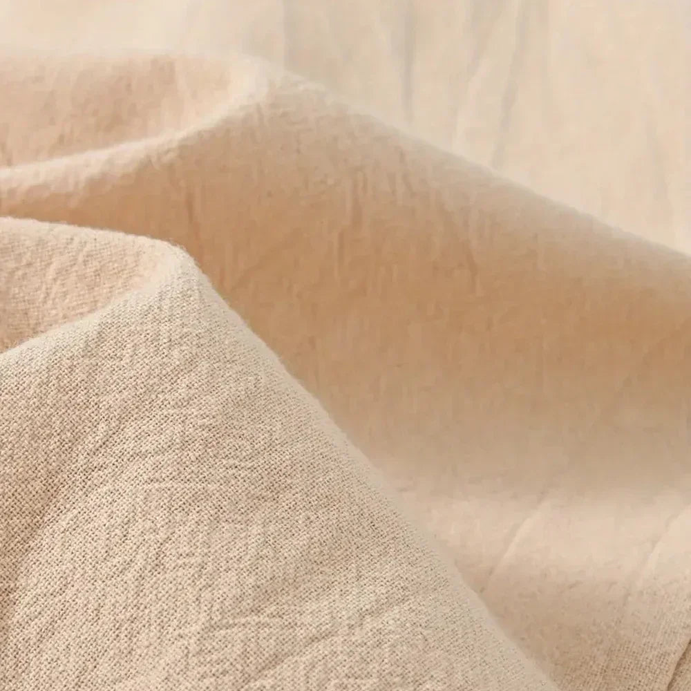 Casual Linen-Style Pants