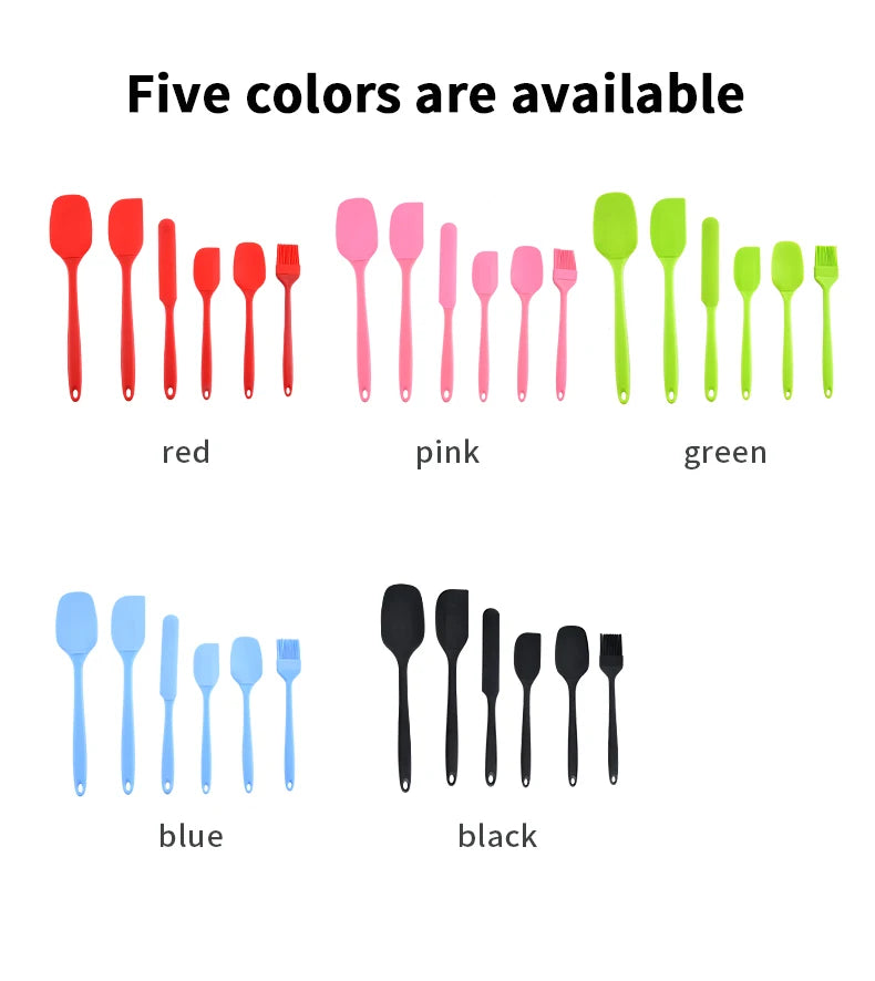 Silicone Kitchenware 6-Piece Set