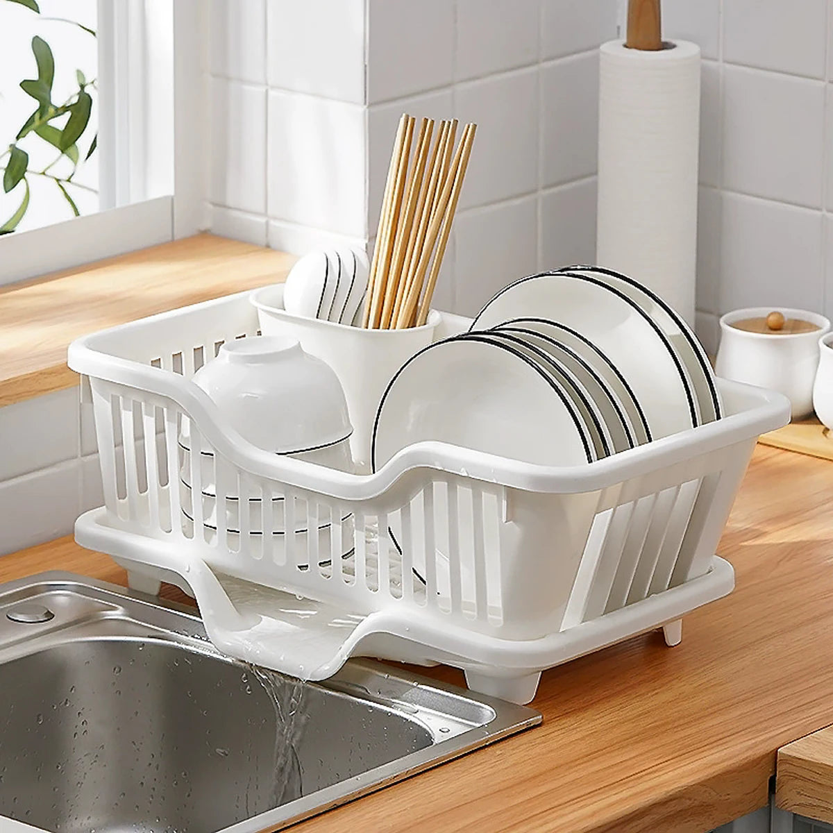 Kitchen Drain Bowl Rack