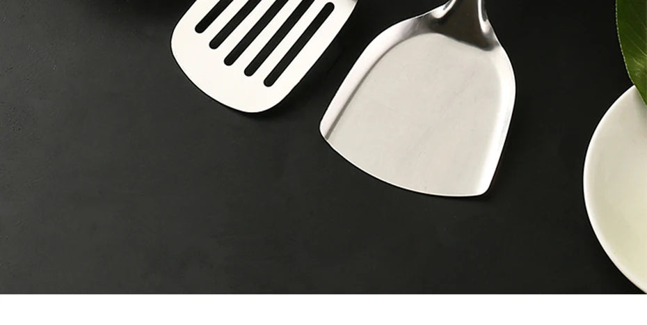 6 Pieces Kitchen Cooking Utensil Set Stainless Steel