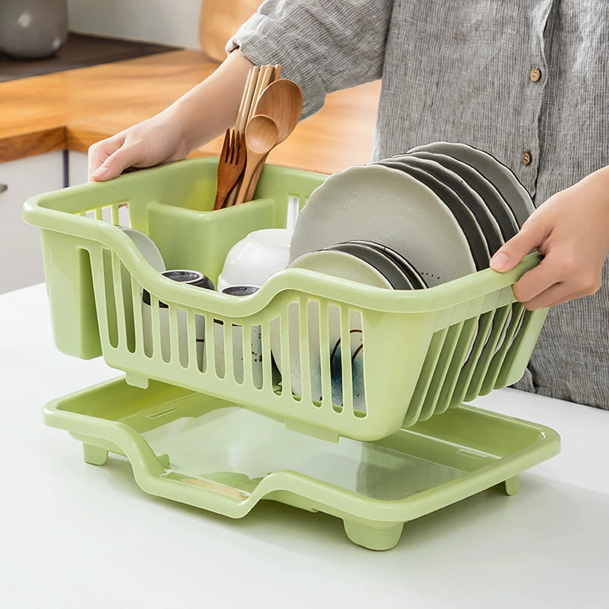 Kitchen Drain Bowl Rack