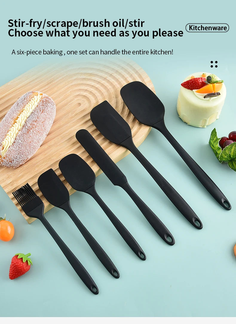 Silicone Kitchenware 6-Piece Set